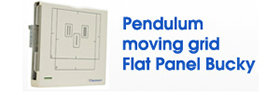 Pendulum moving grid Flat Panel Bucky